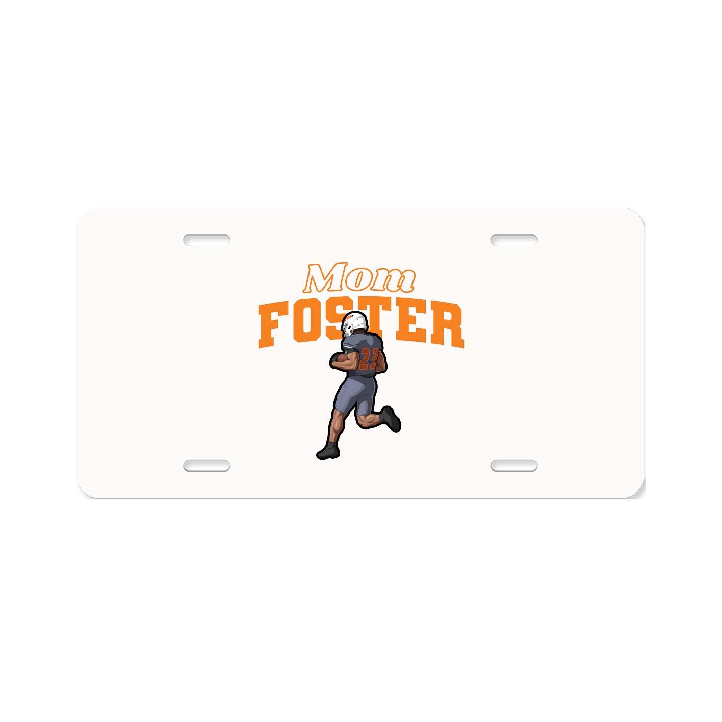 License Plate — Mothers Day Block in Classic