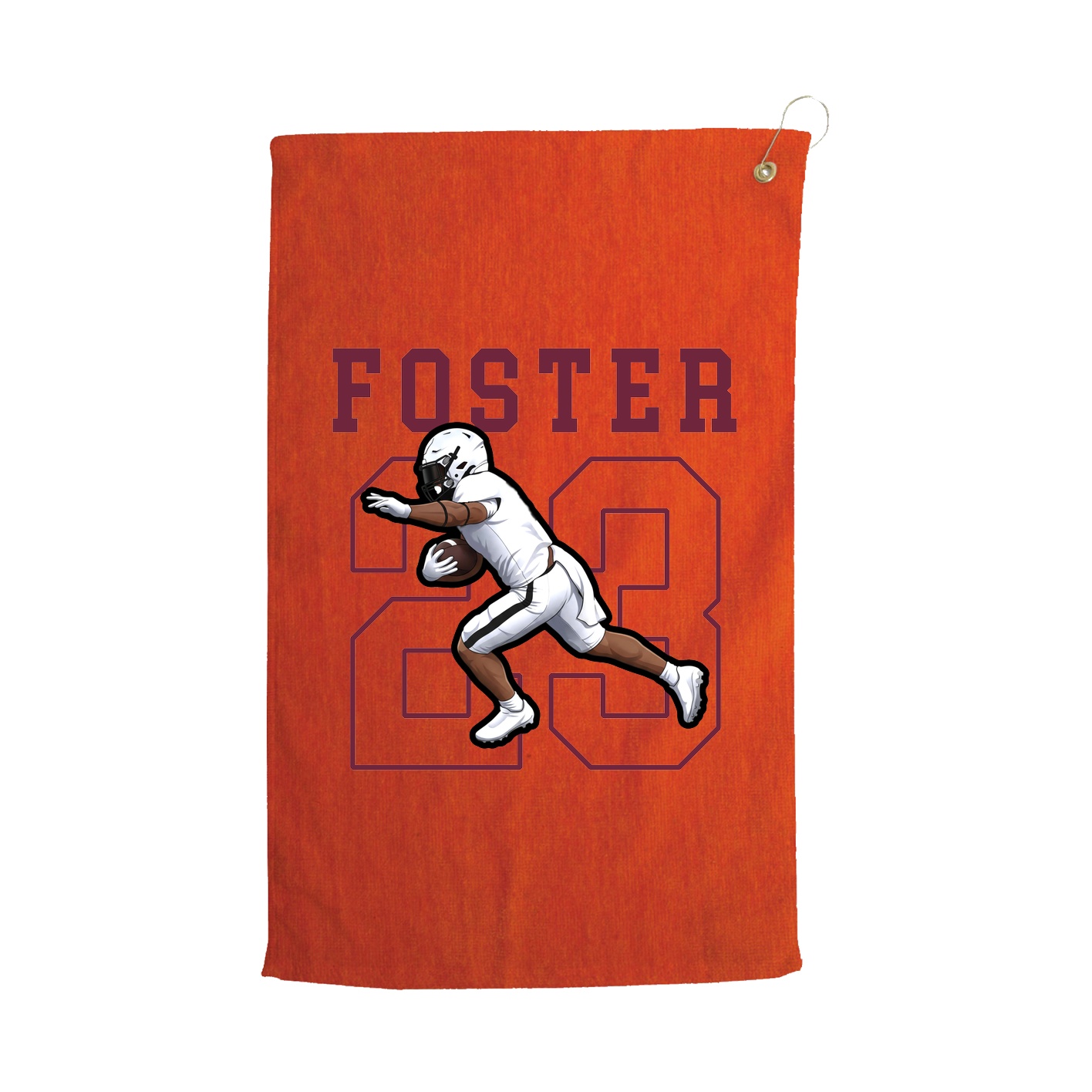 Golf Towel — Shirsey in Orange