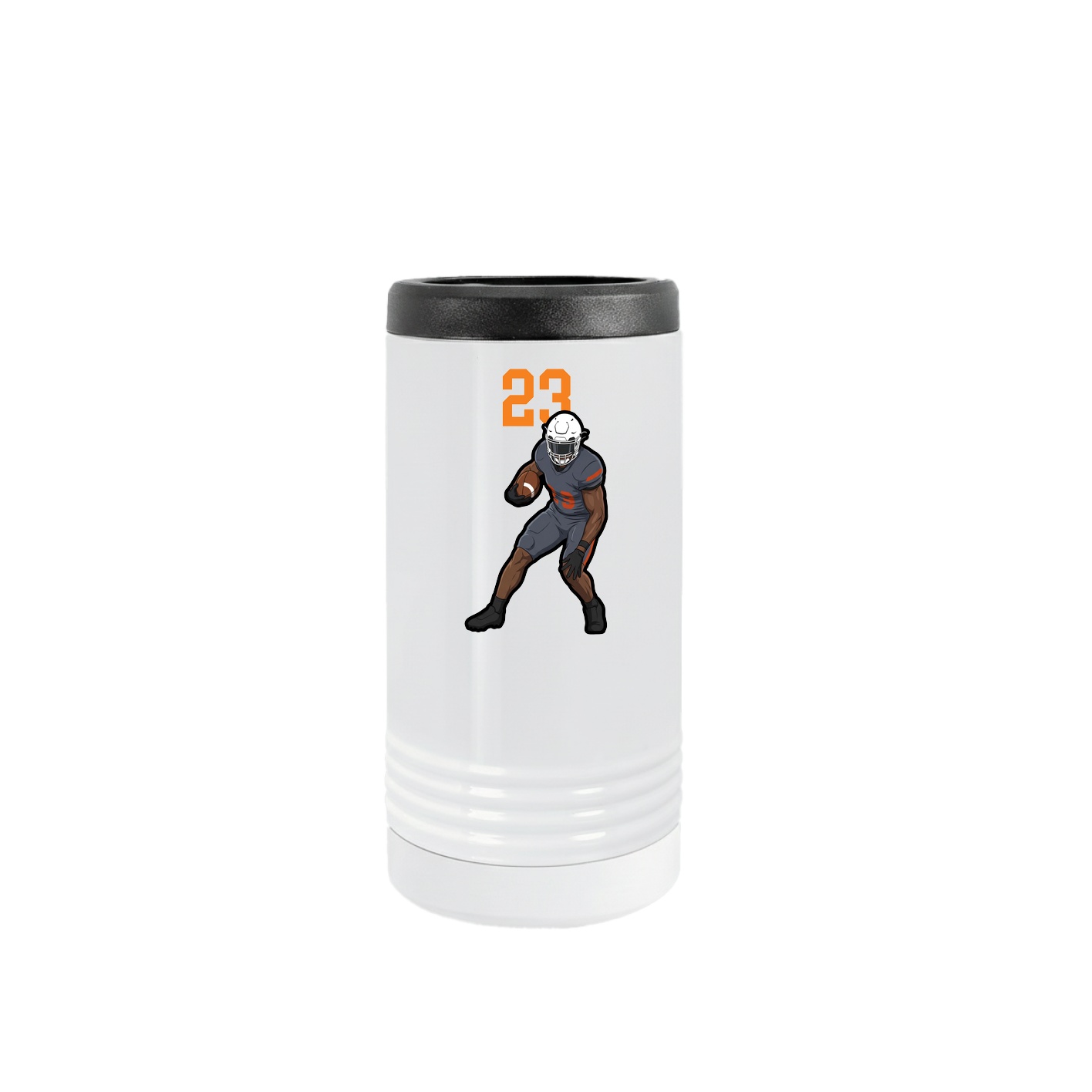 Slim Beverage Holder — Number Top in White
