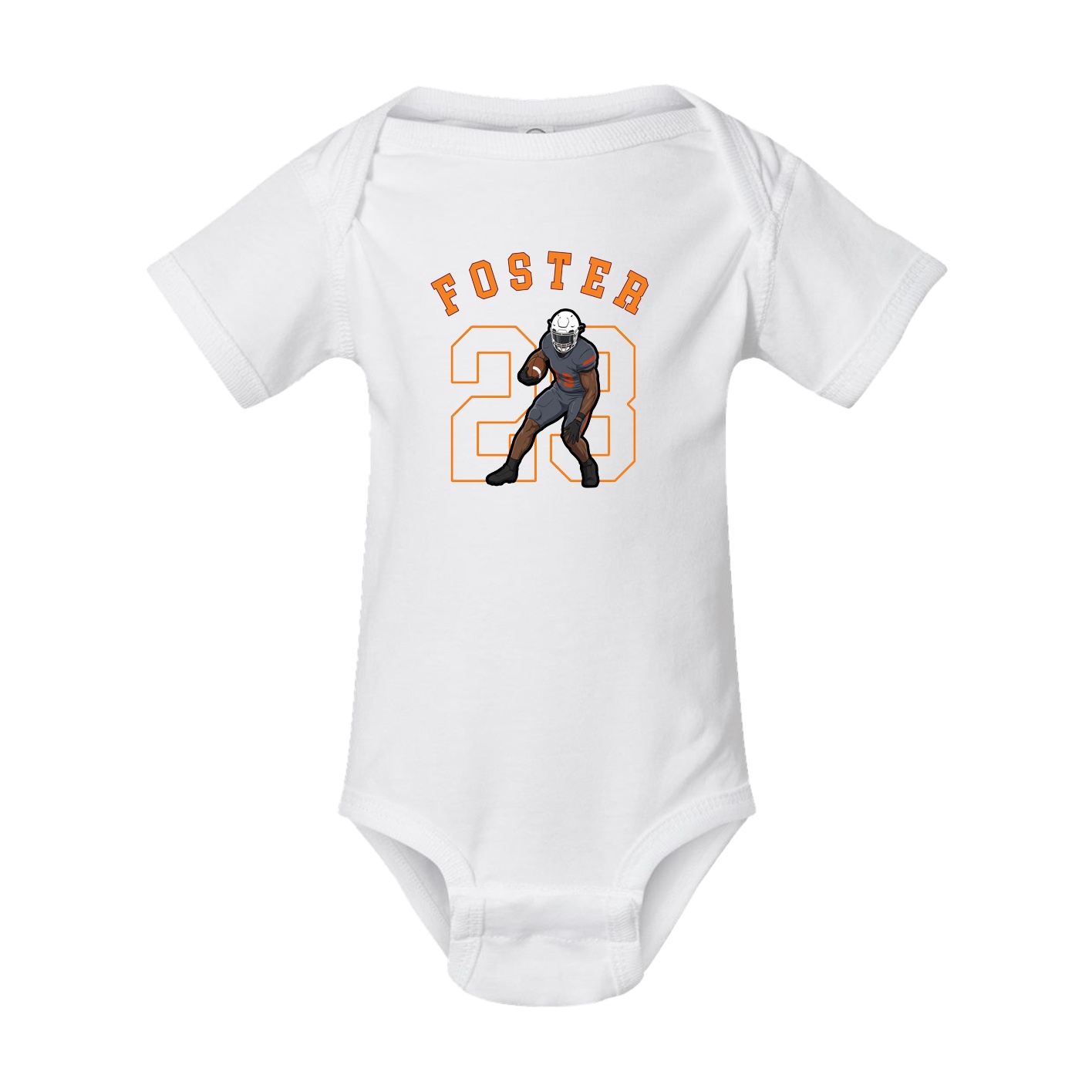 Baby Onesie — Shirsey Arch in White