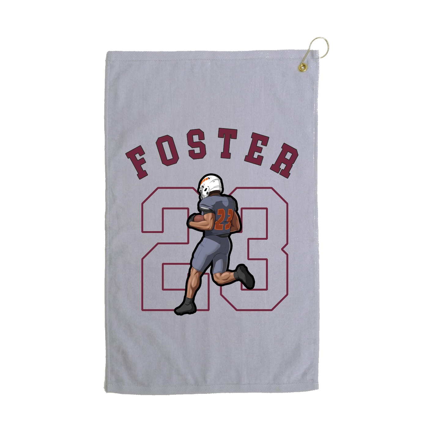 Golf Towel — Shirsey Arch in Grey