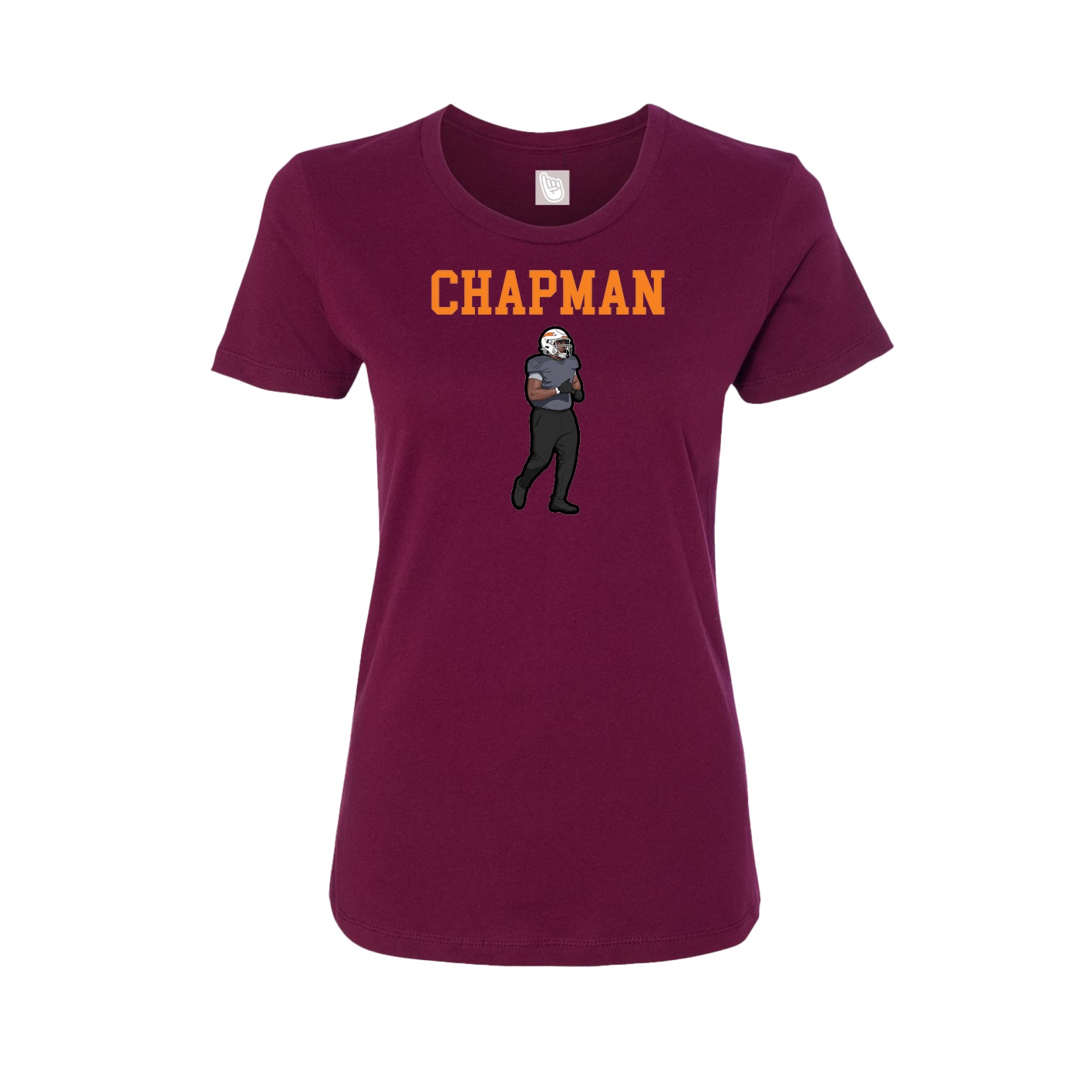 Fitted Women's Tee — Shirsey in Maroon