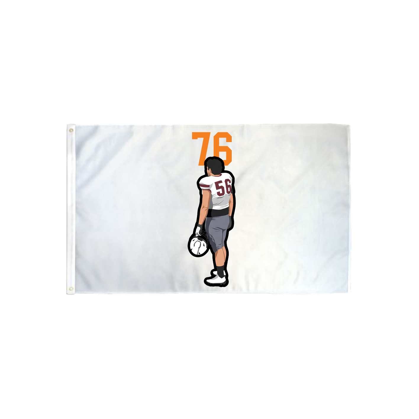 3x5 Flag — Number Top in Classic
