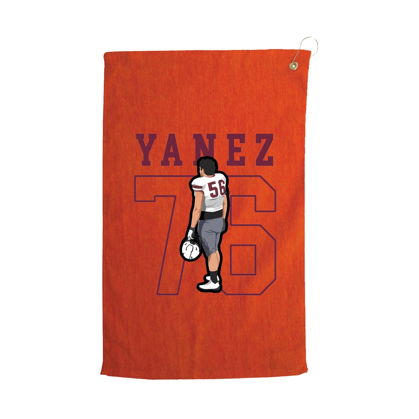 Golf Towel — Shirsey in Orange
