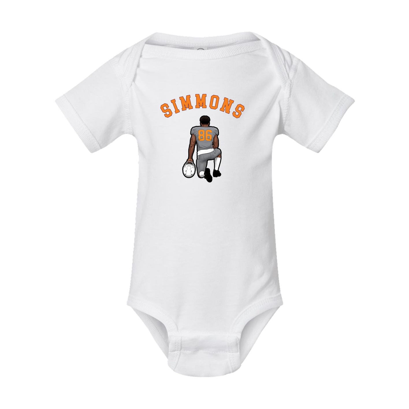 Baby Onesie — Shirsey Arch in White