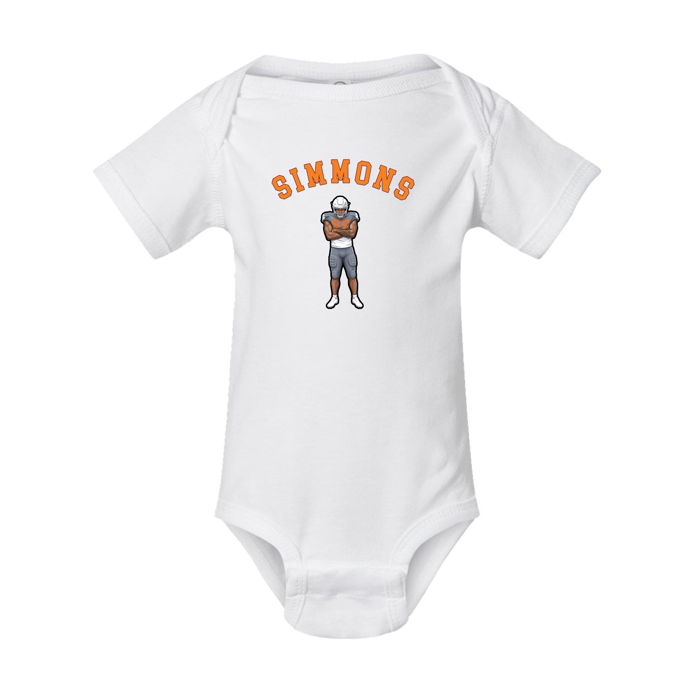 Baby Onesie — Shirsey Arch in White