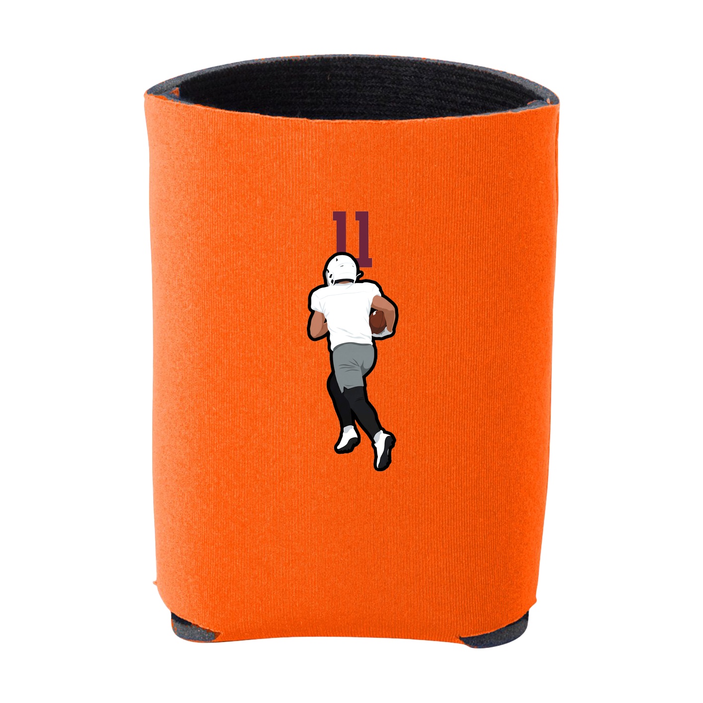 Can Holder — Number Top in Orange