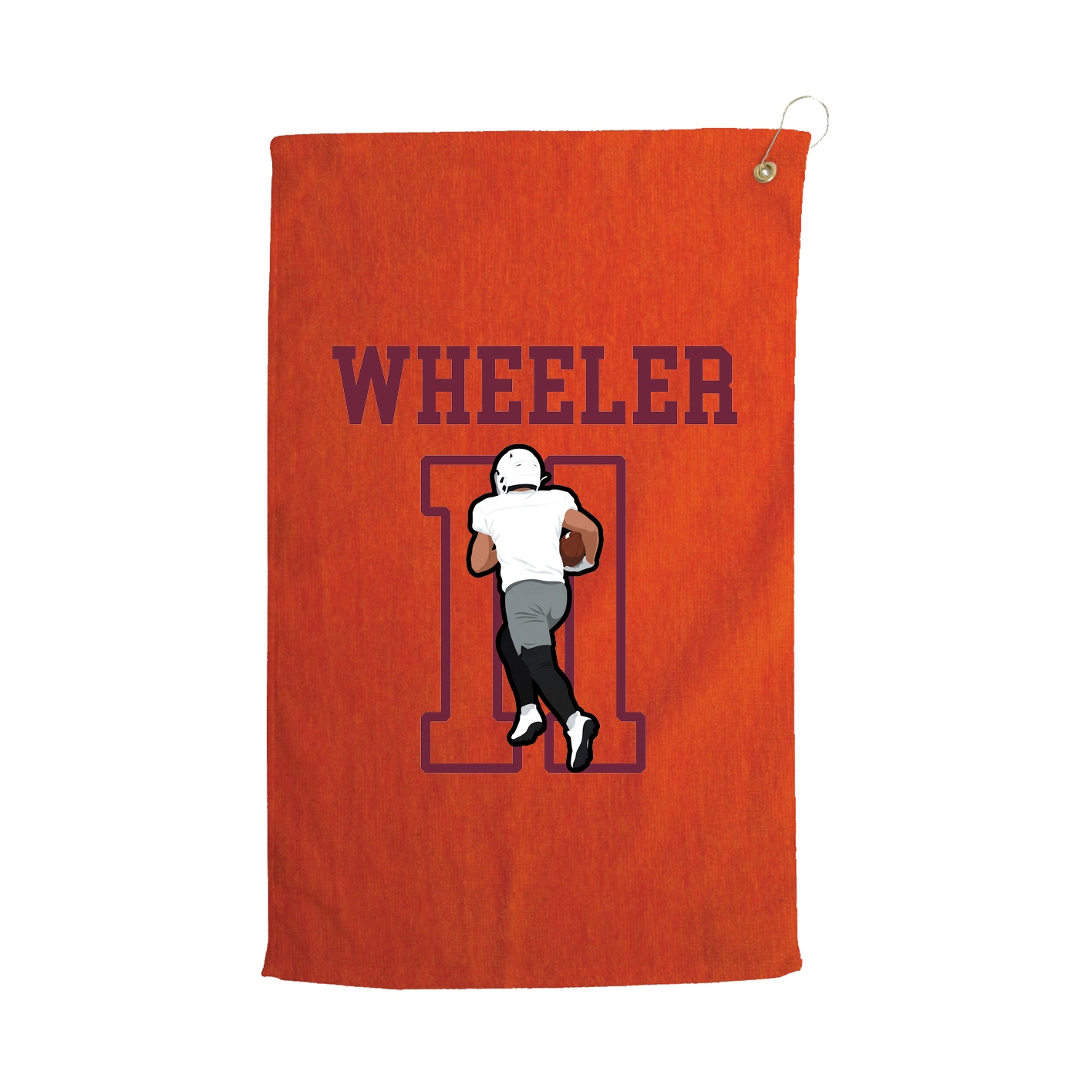 Golf Towel — Shirsey in Orange