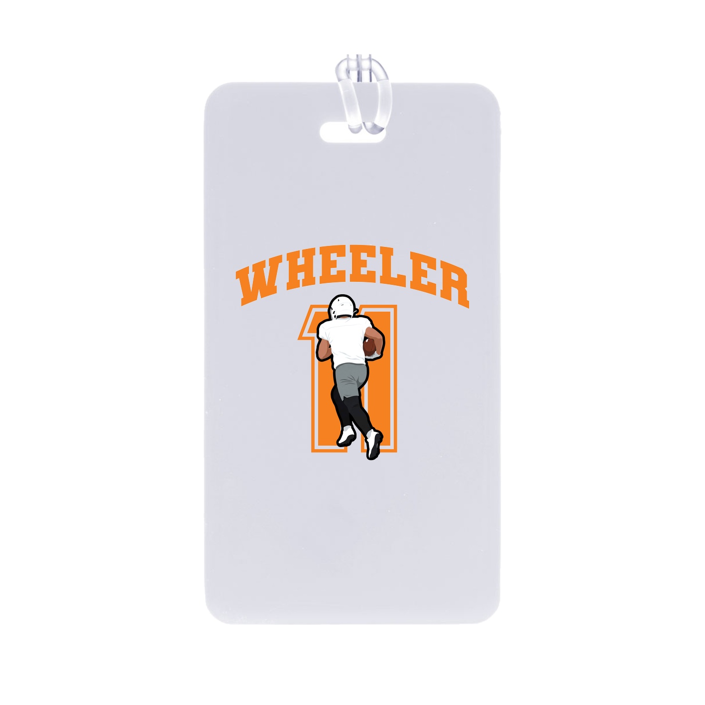 Bag Tag — Number in Classic