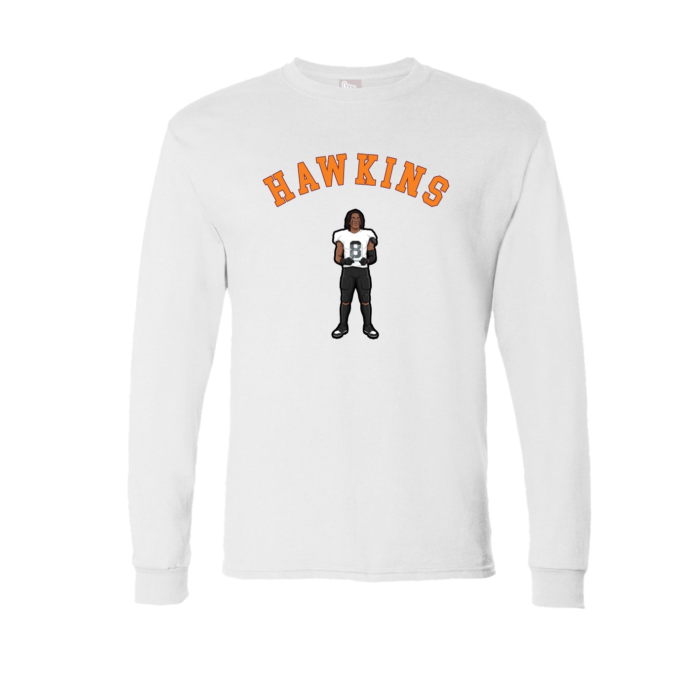 Long Sleeve Tee — Shirsey Arch in White