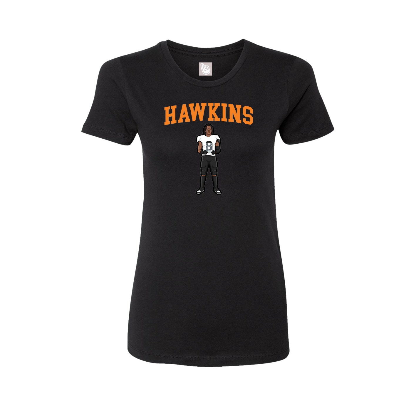Fitted Women's Tee — Shirsey in Black