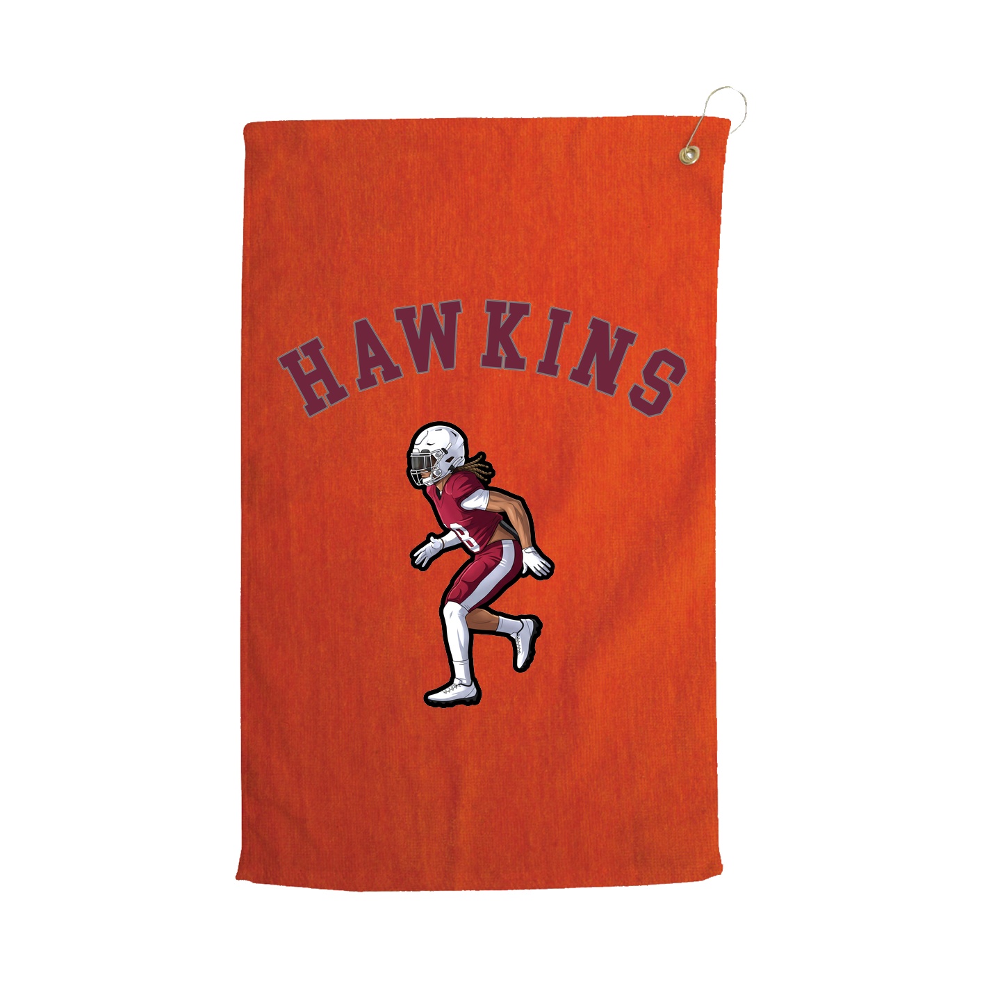 Golf Towel — Shirsey Arch in Orange