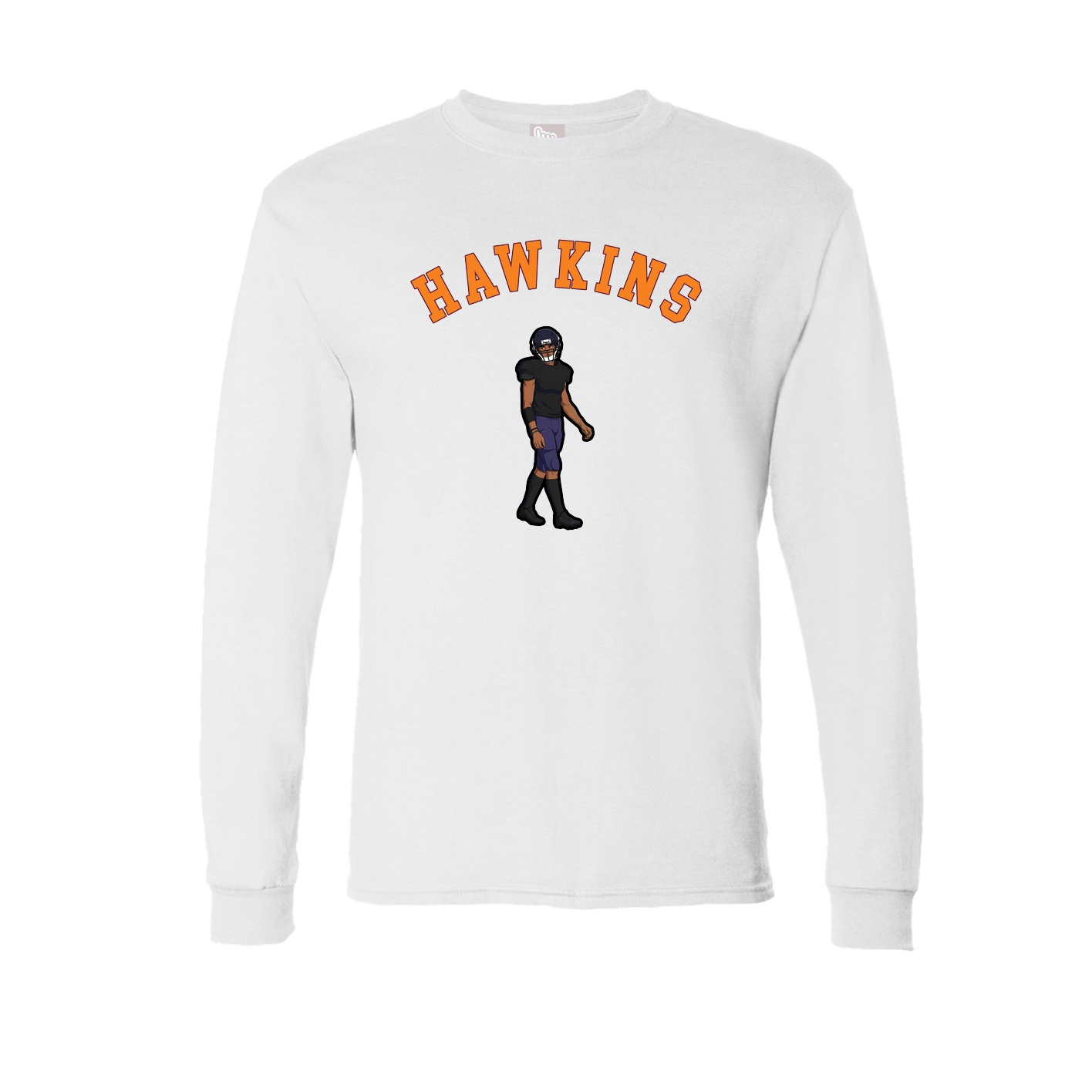 Long Sleeve Tee — Shirsey Arch in White
