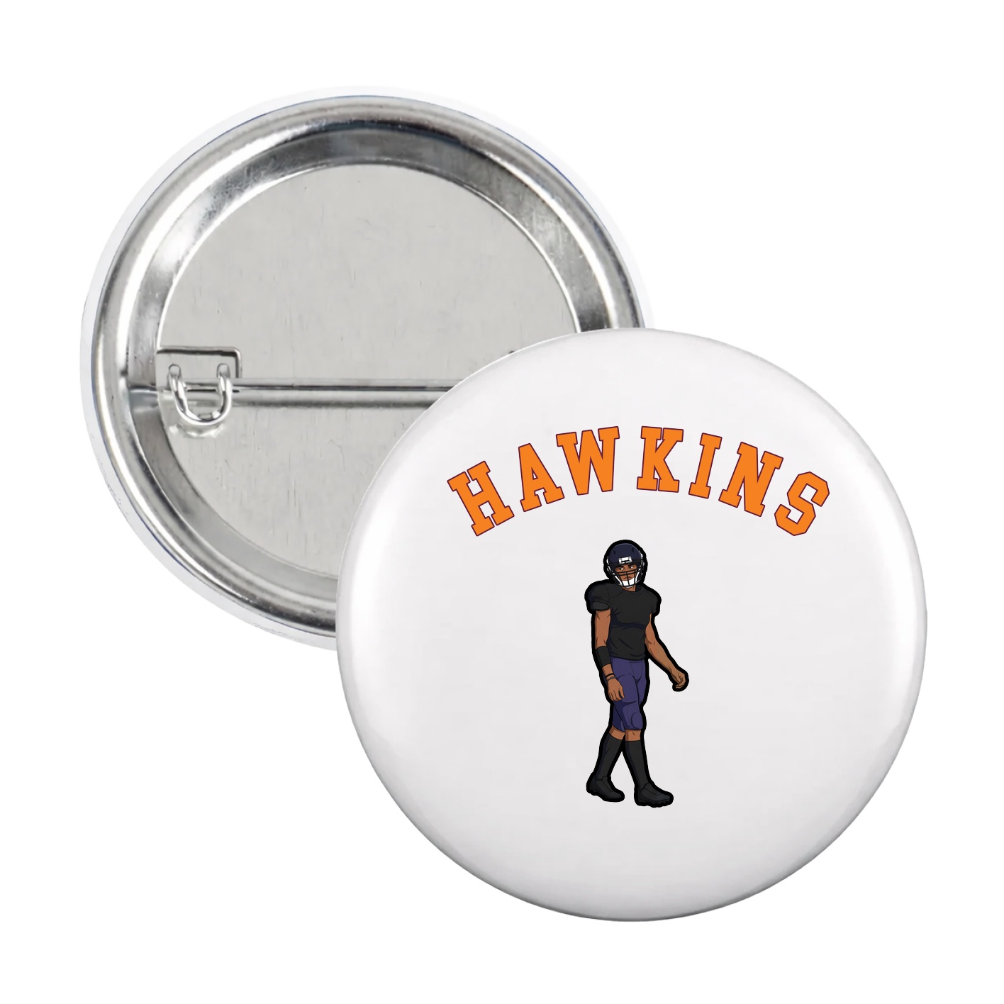 Game Day Button — Shirsey Arch in White