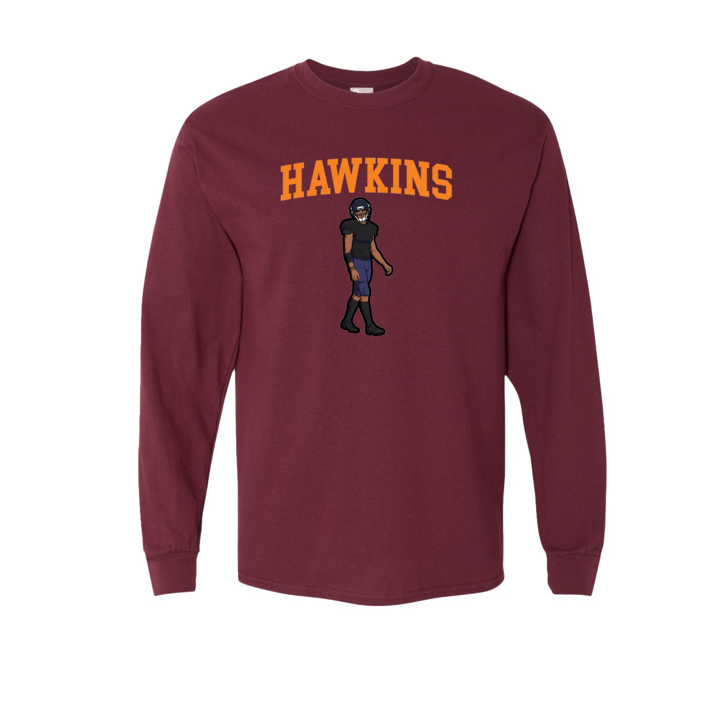 Long Sleeve Tee — Shirsey in Maroon