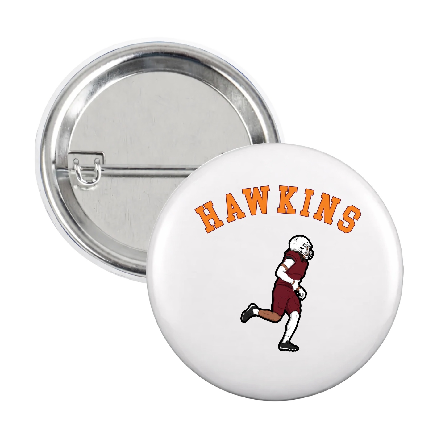 Game Day Button — Shirsey Arch in White