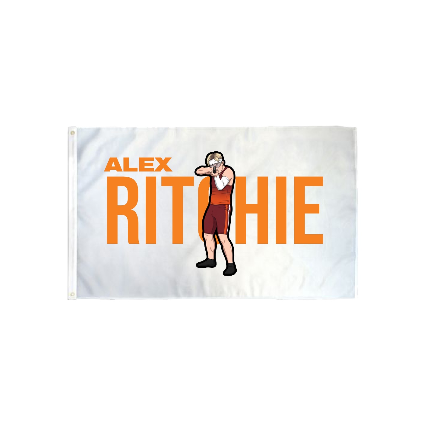 3x5 Flag — Player Name in Classic