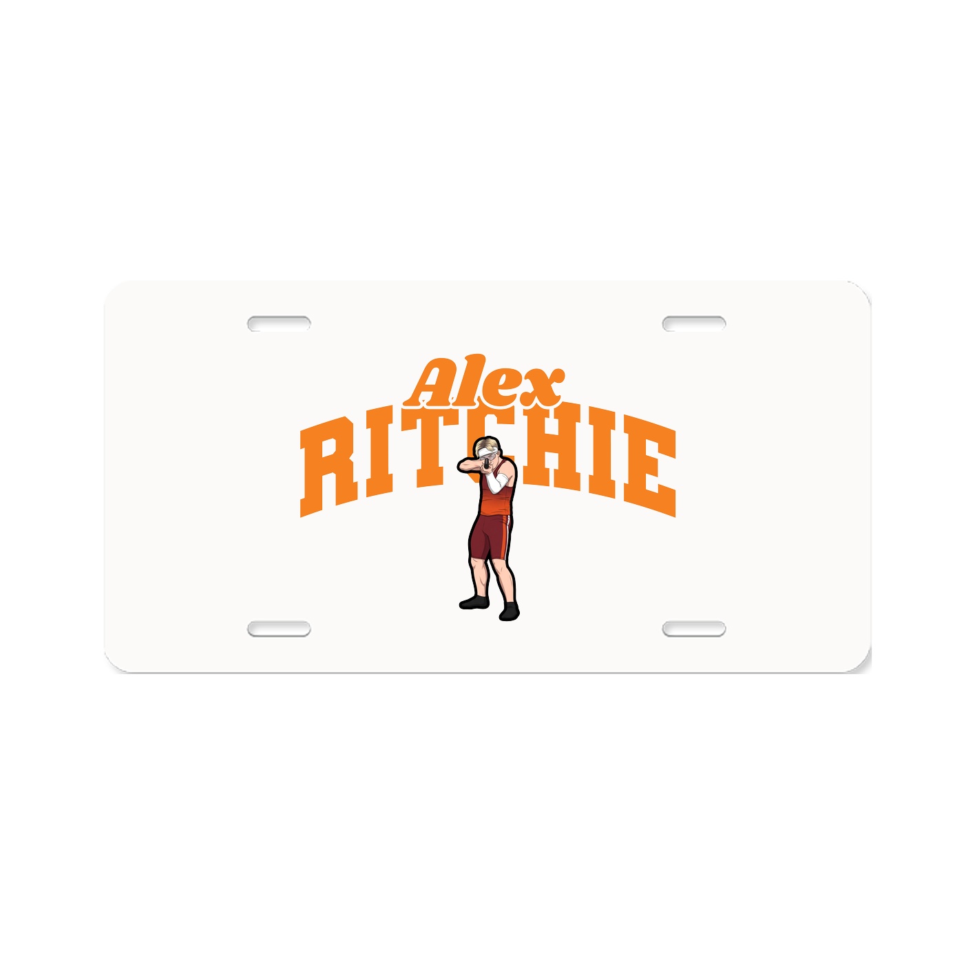 License Plate — Signature Arch in Classic