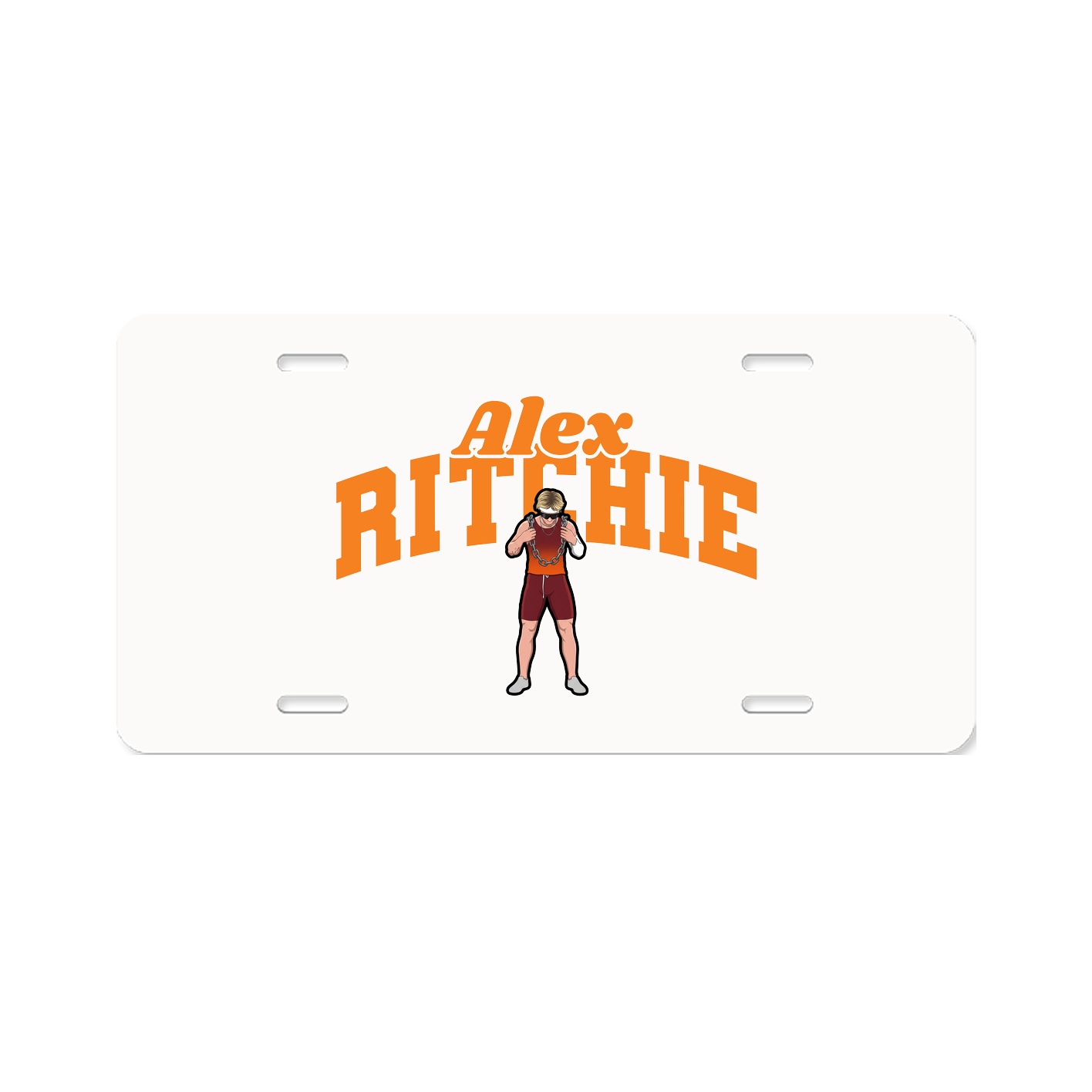 License Plate — Signature Arch in Classic