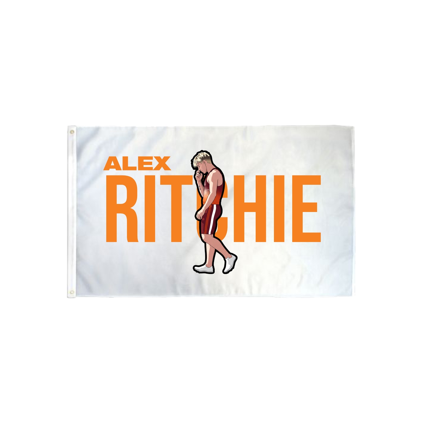 3x5 Flag — Player Name in Classic