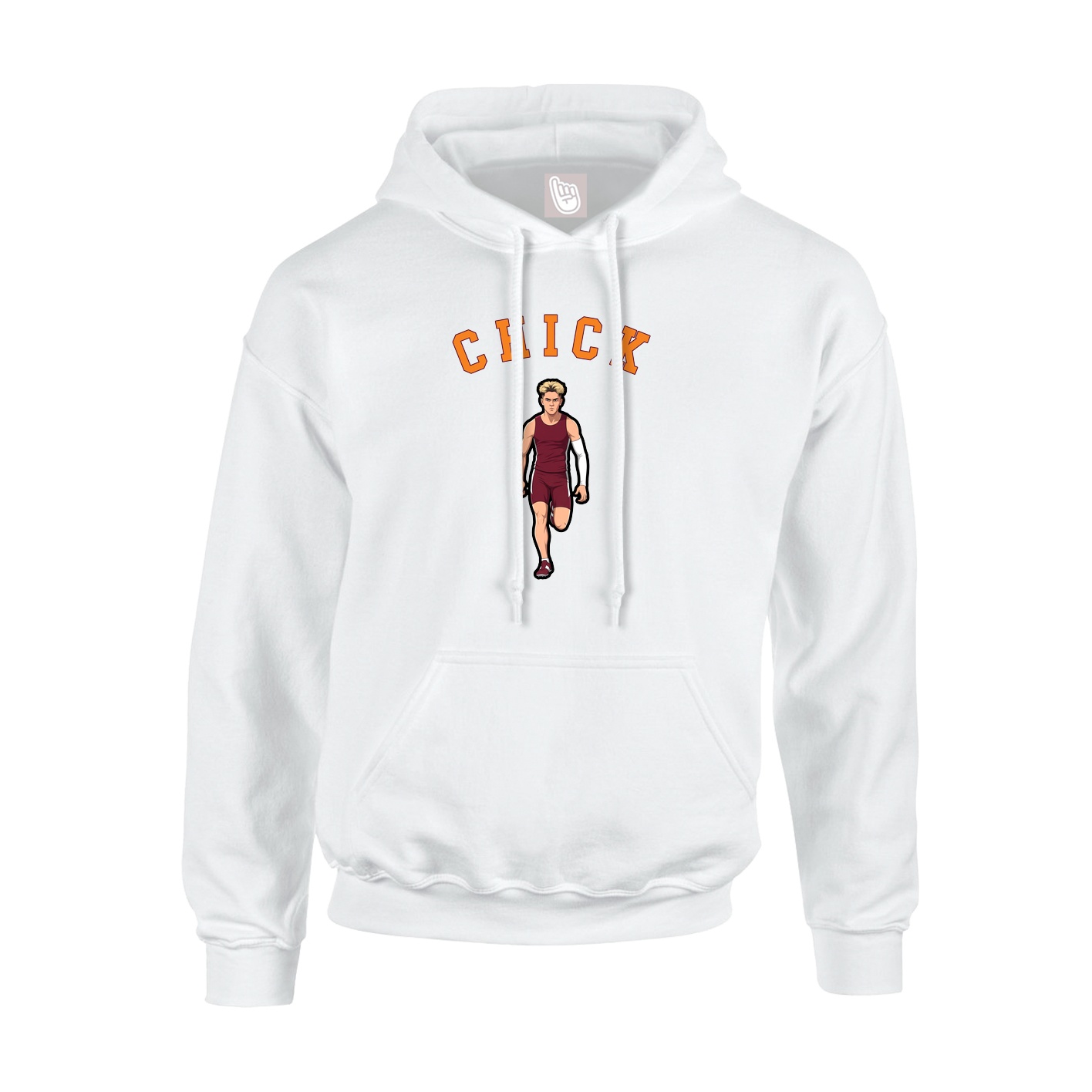 Hoodie — Shirsey Arch in White