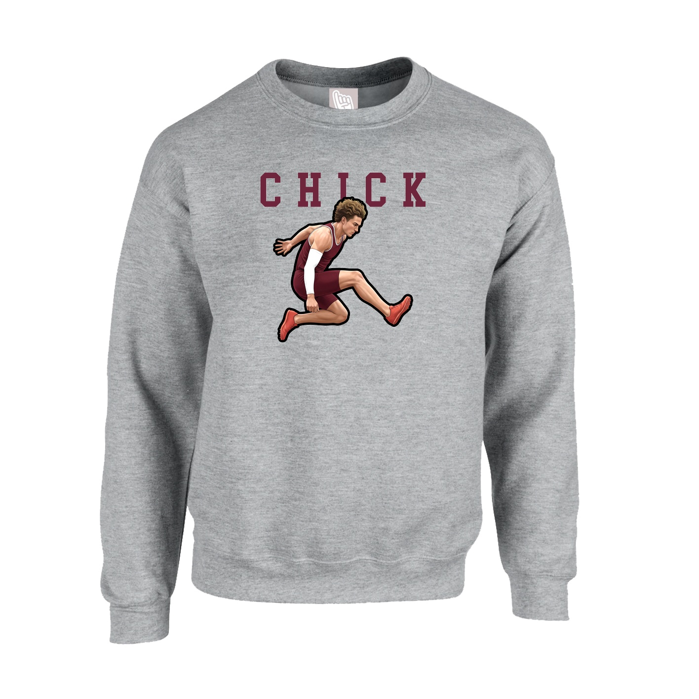 Fleece Crew — Shirsey in Grey