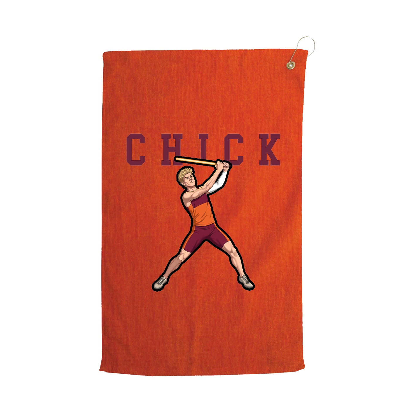 Golf Towel — Shirsey in Orange