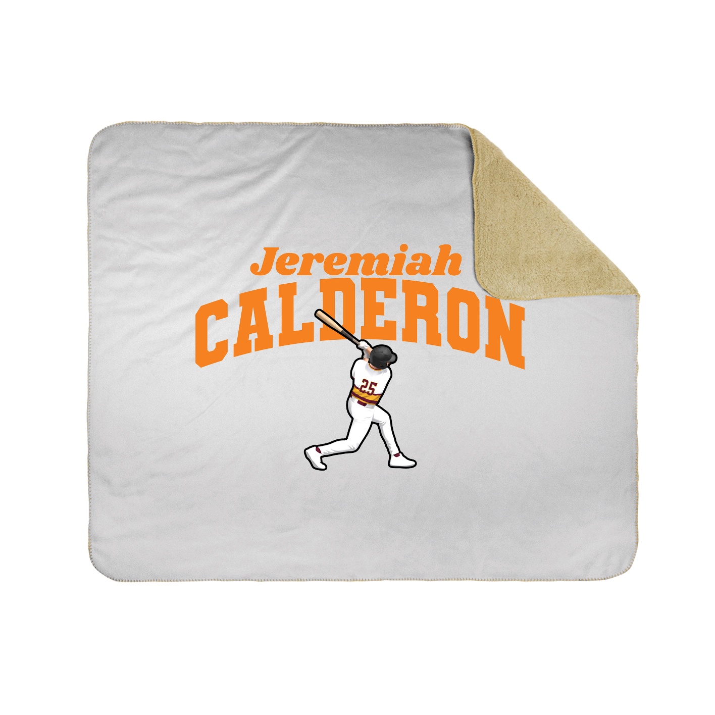 Throw Blanket — Signature Arch in White