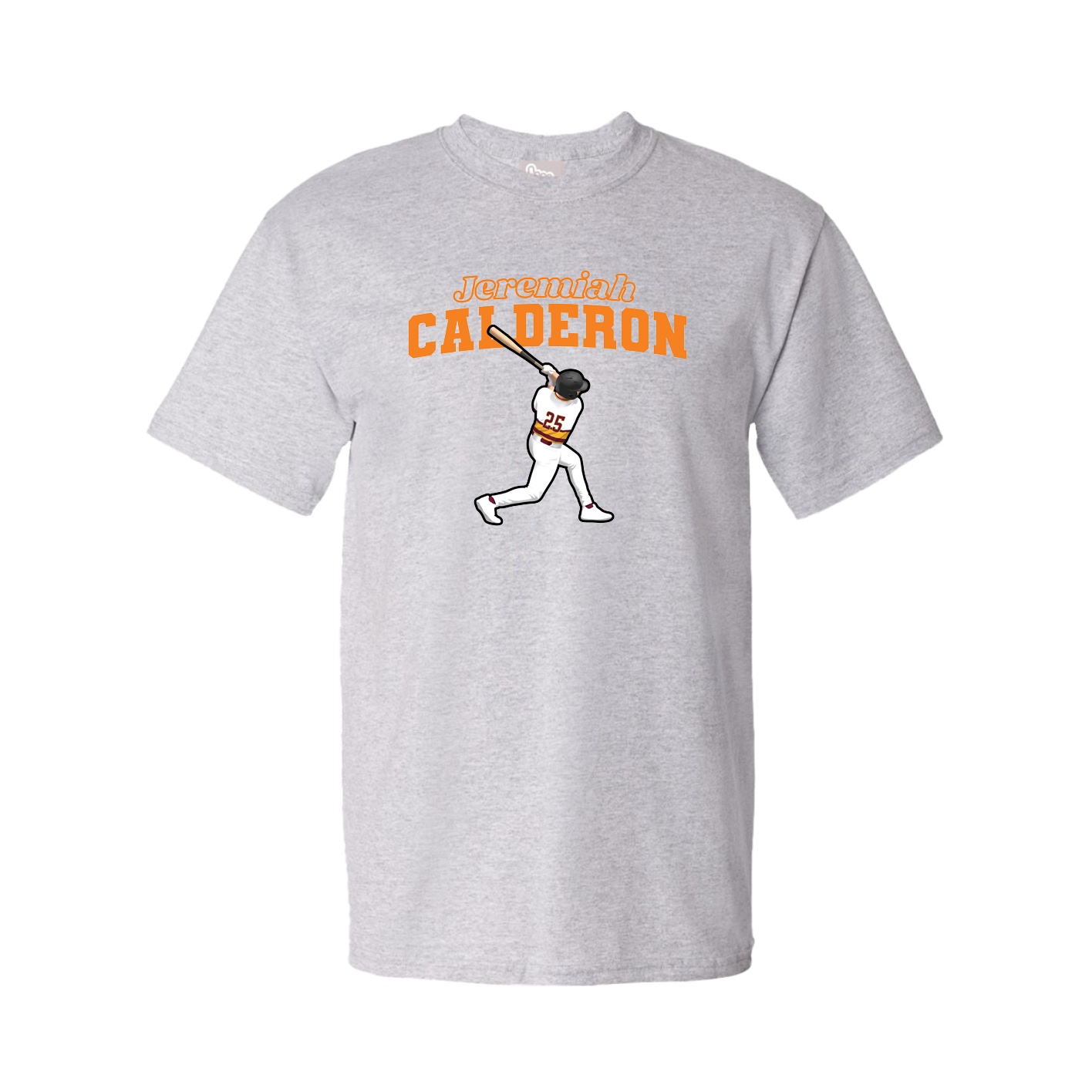 Tee — Name Arch in Grey