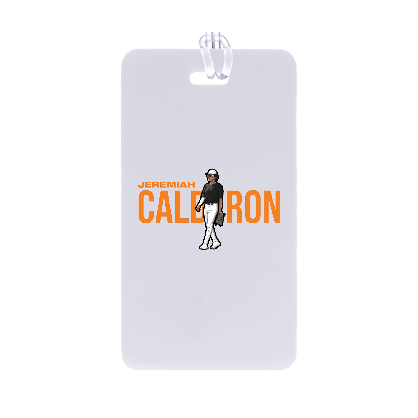 Bag Tag — Player Name in Classic