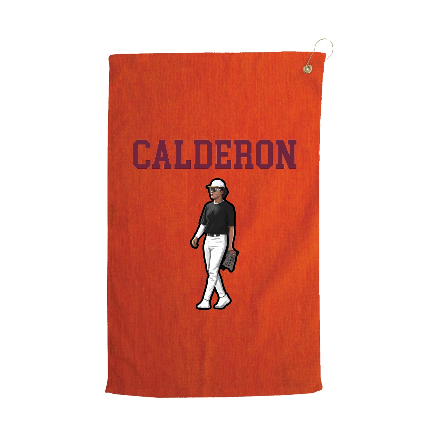 Golf Towel — Shirsey in Orange