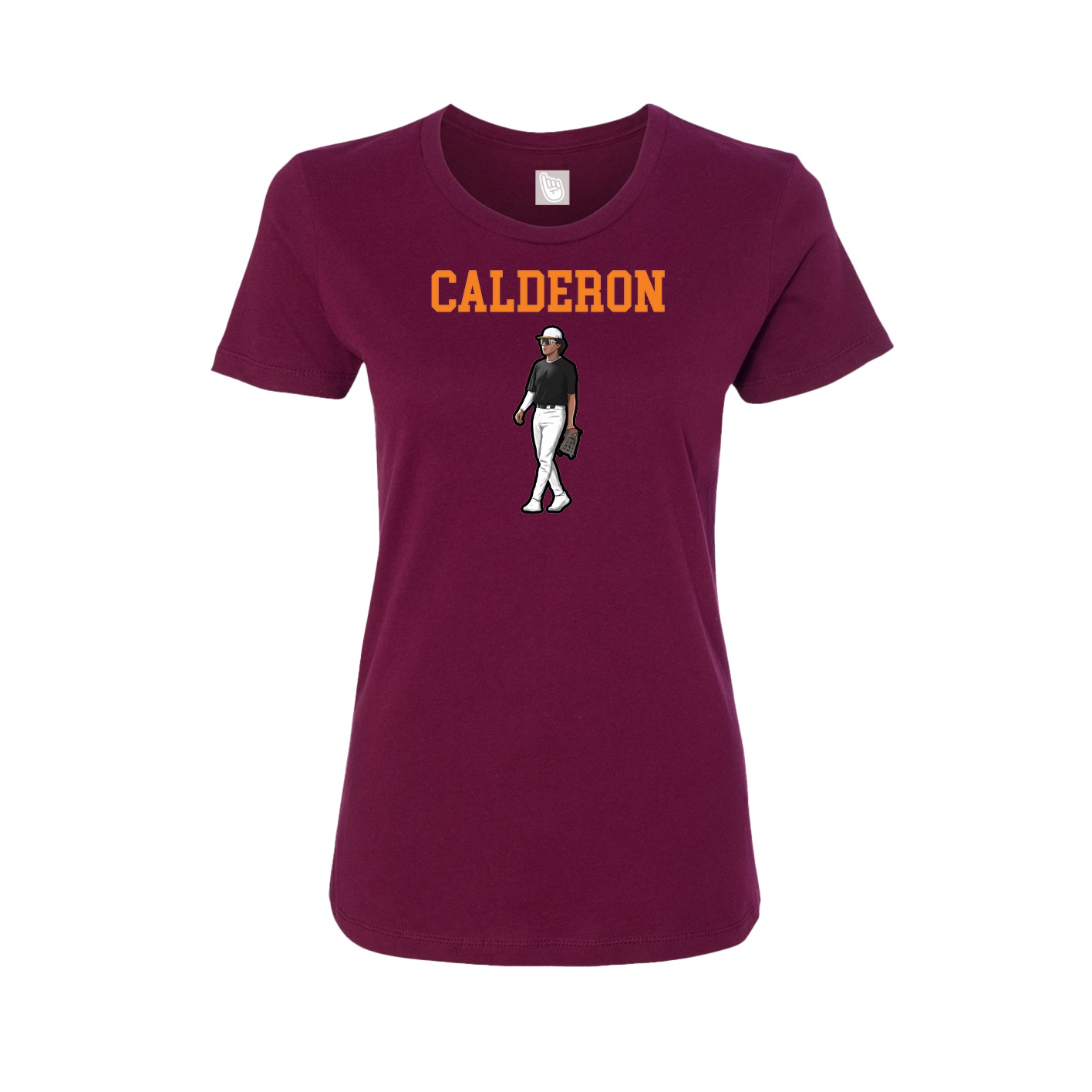 Fitted Women's Tee — Shirsey in Maroon