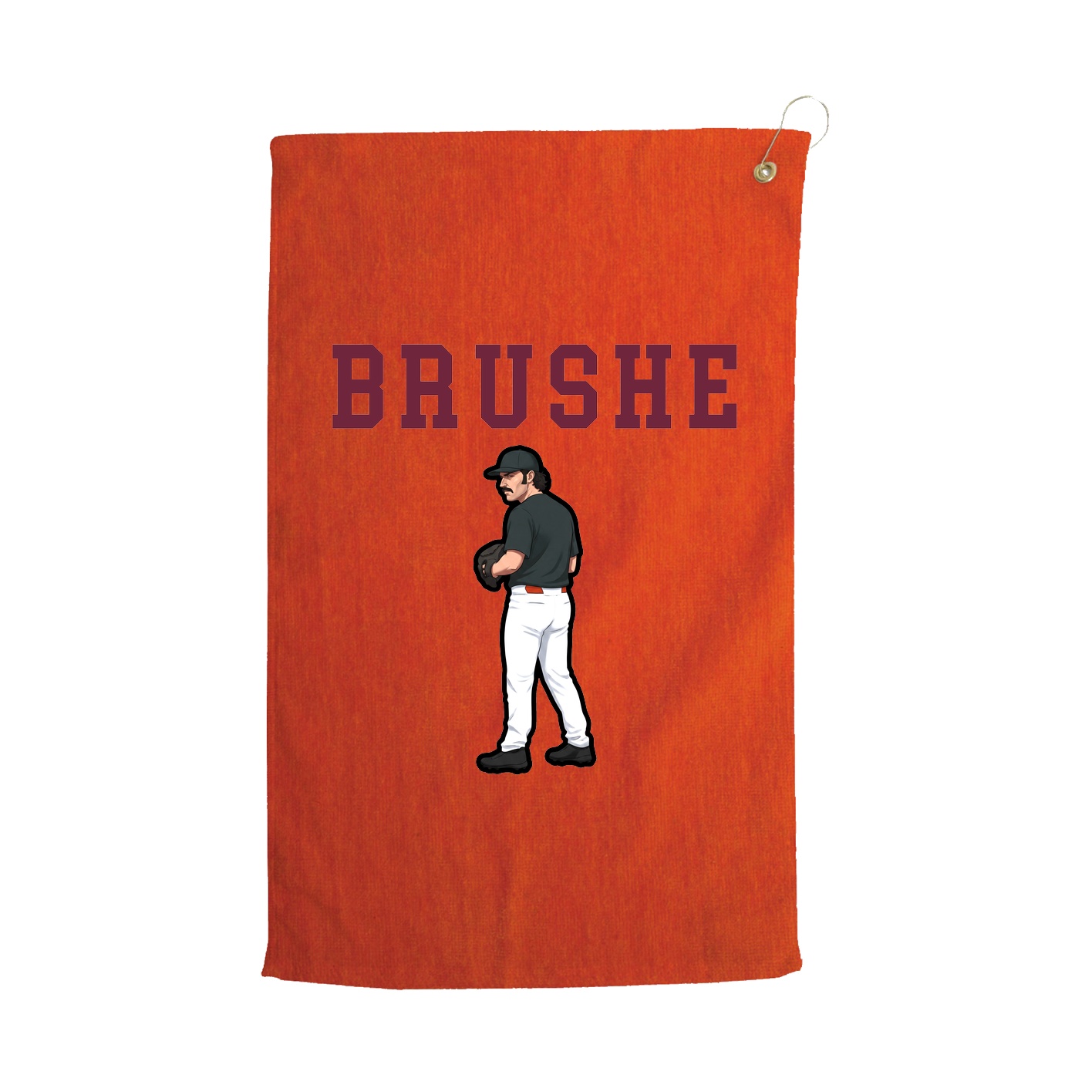 Golf Towel — Shirsey in Orange