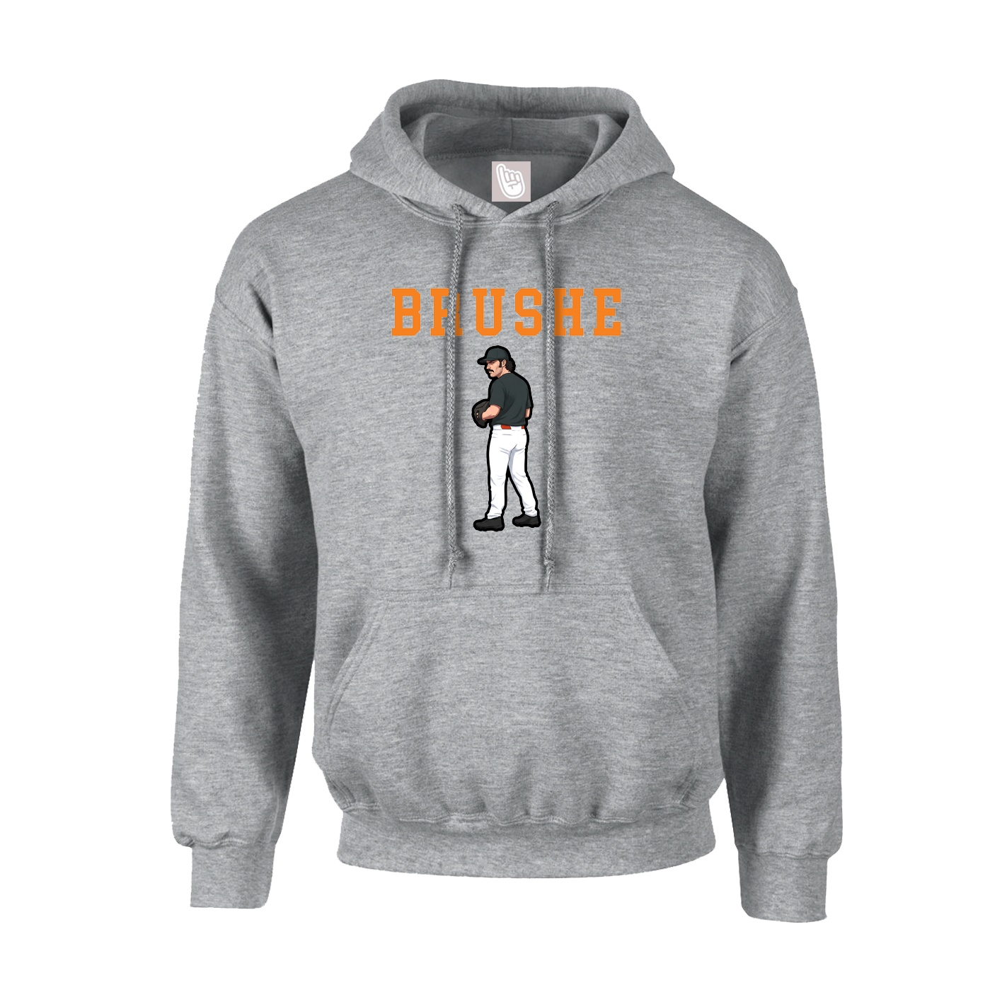 Hoodie — Shirsey in Grey