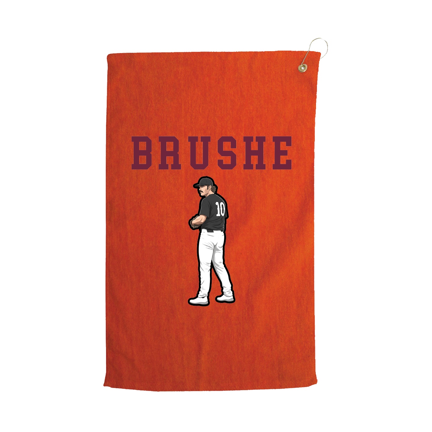 Golf Towel — Shirsey in Orange
