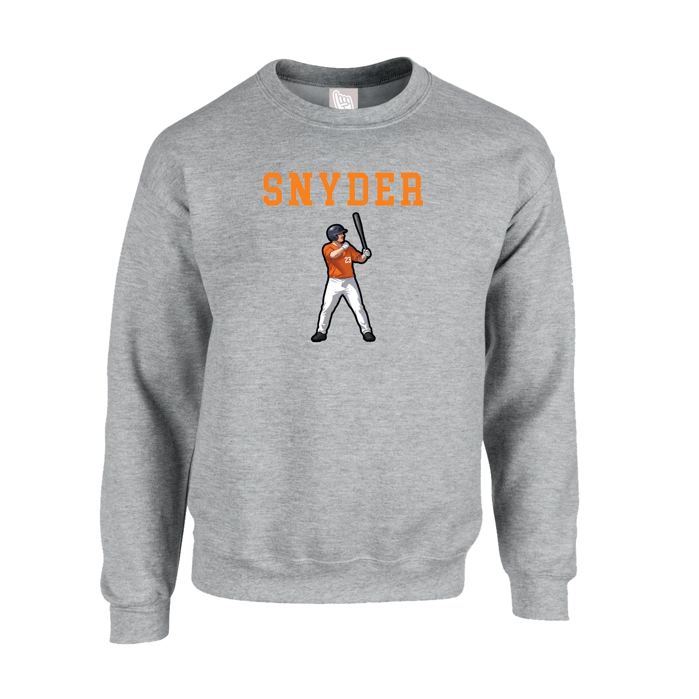 Fleece Crew — Shirsey in Grey