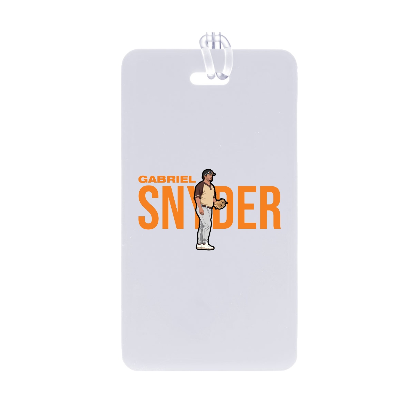Bag Tag — Player Name in Classic