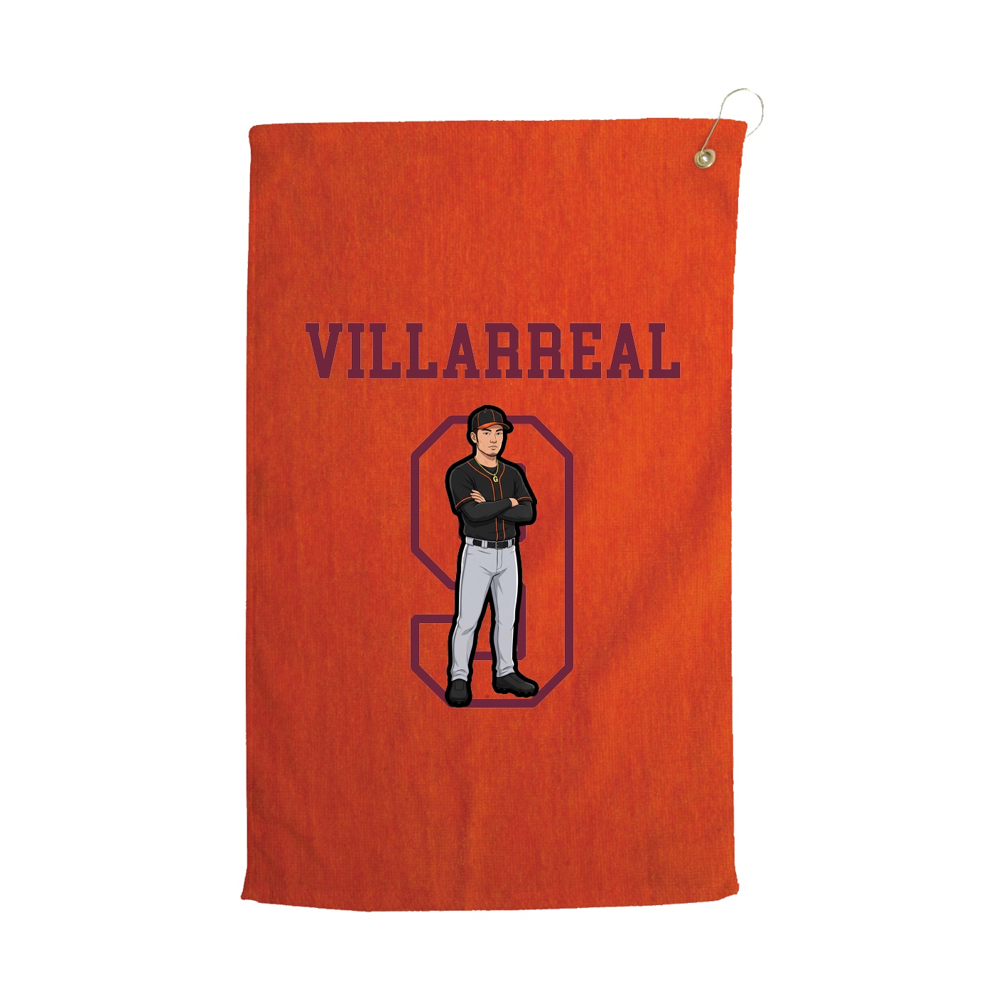 Golf Towel — Shirsey in Orange
