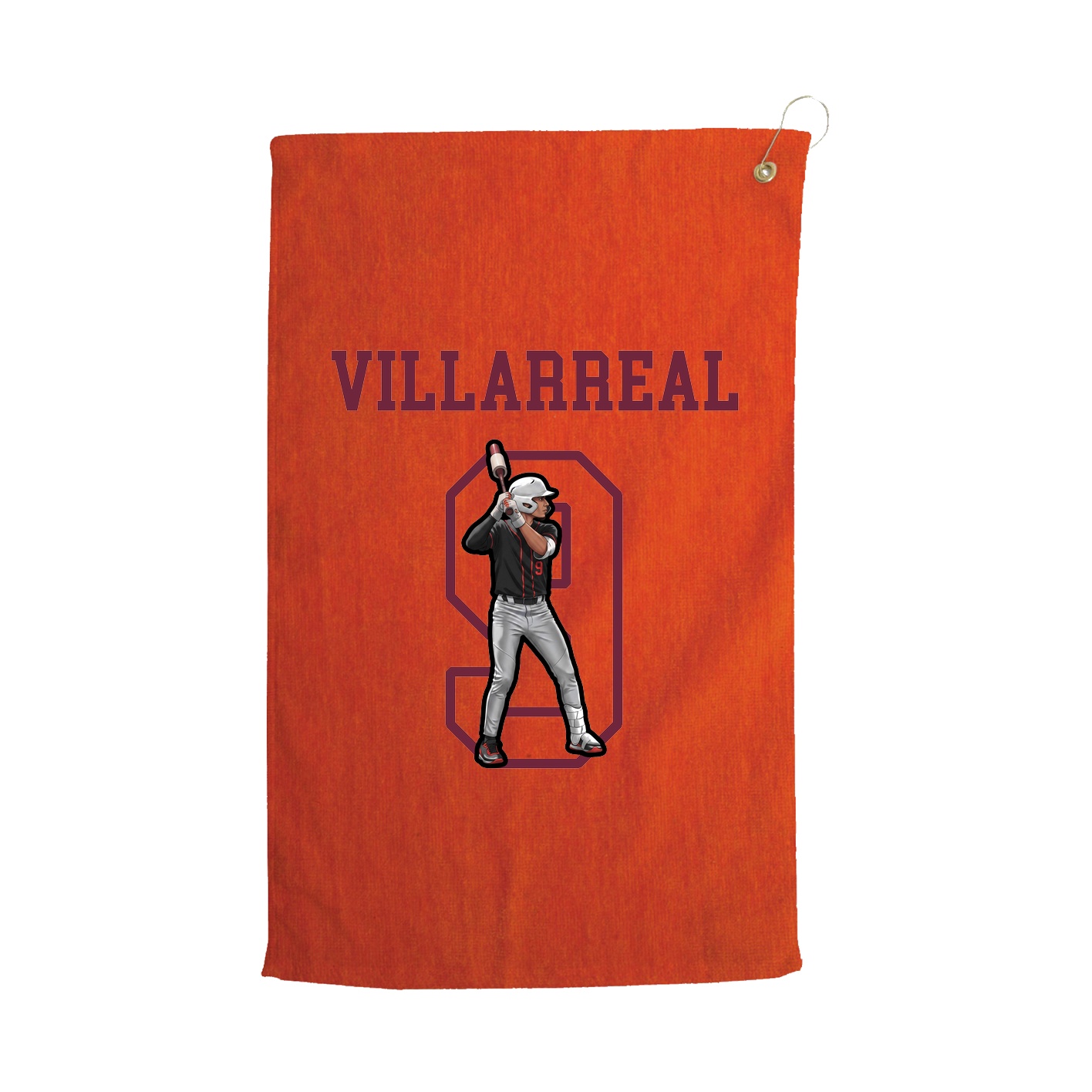 Golf Towel — Shirsey in Orange