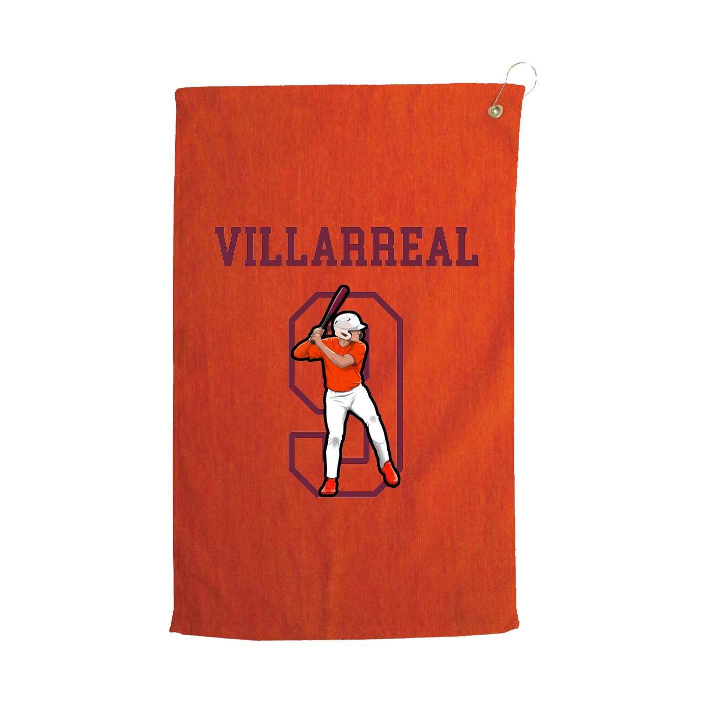 Golf Towel — Shirsey in Orange