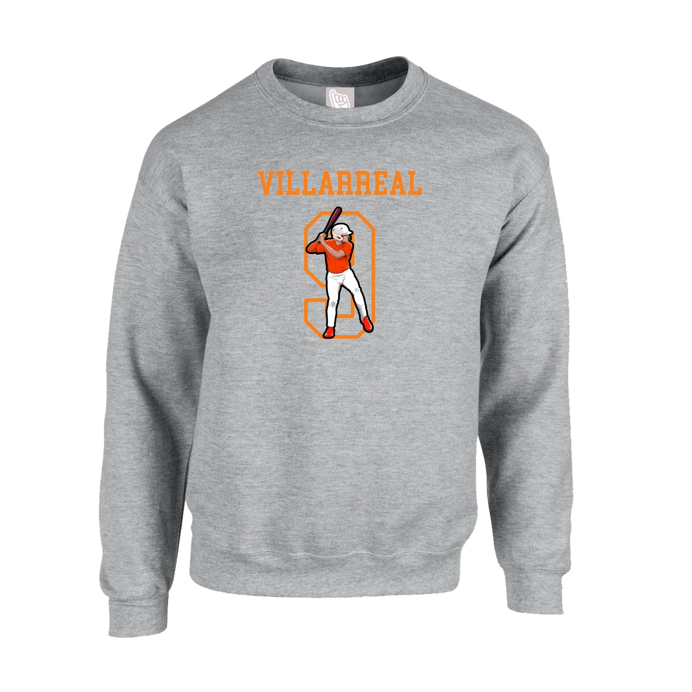 Fleece Crew — Shirsey in Grey