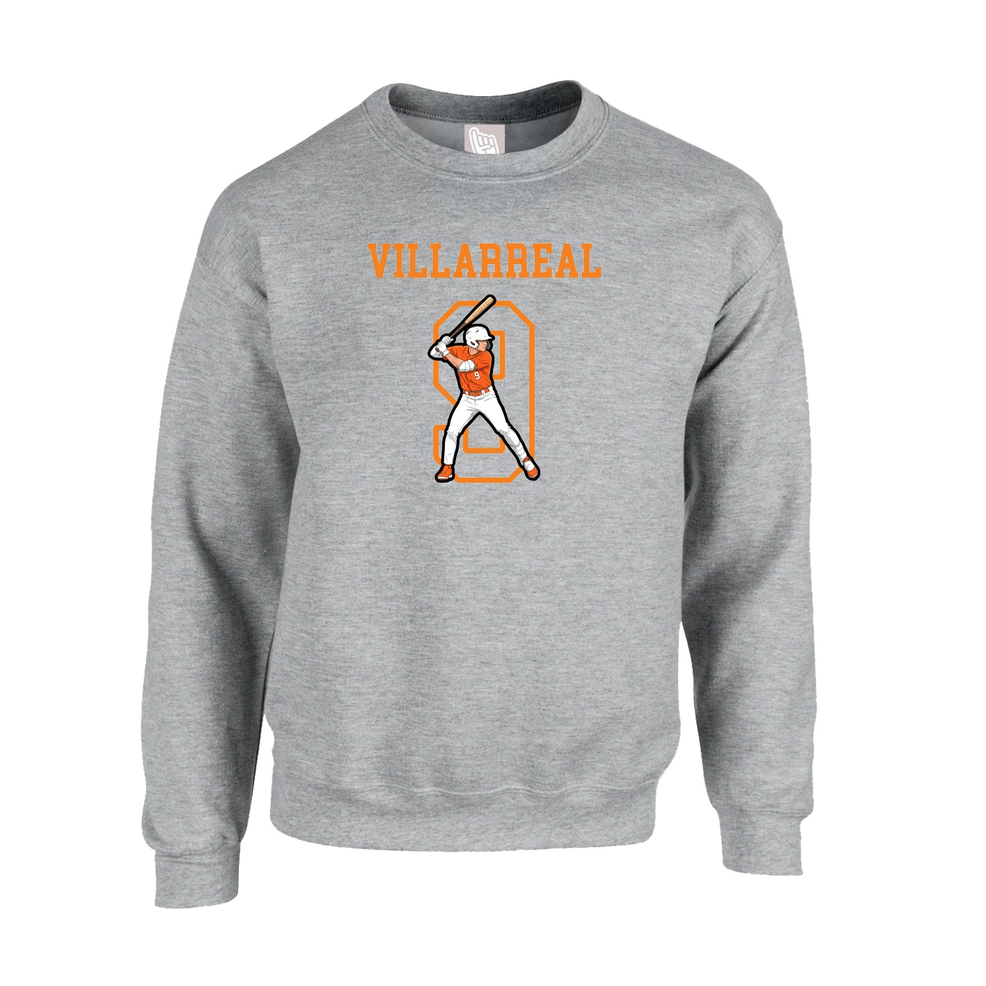 Fleece Crew — Shirsey in Grey