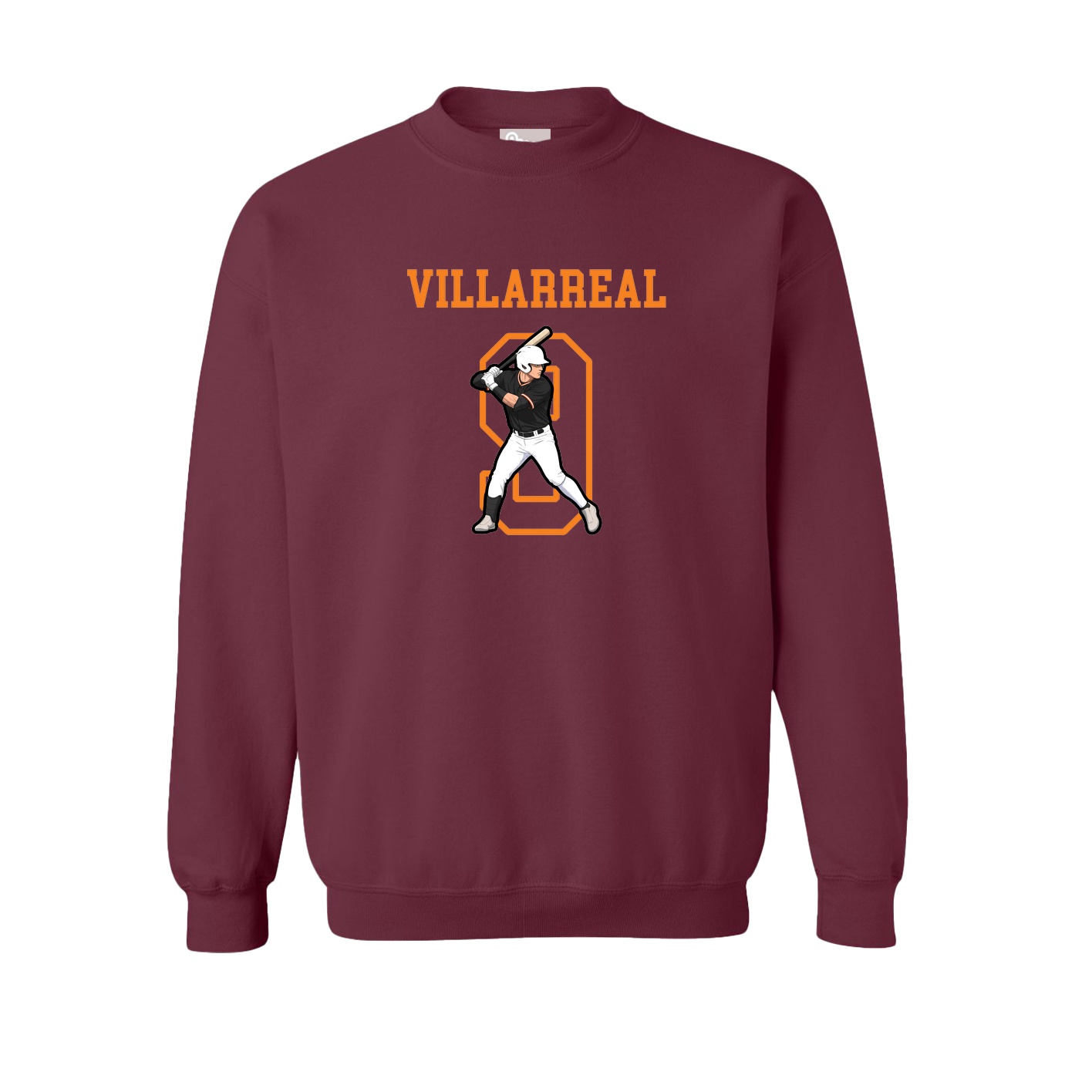Fleece Crew — Shirsey in Maroon