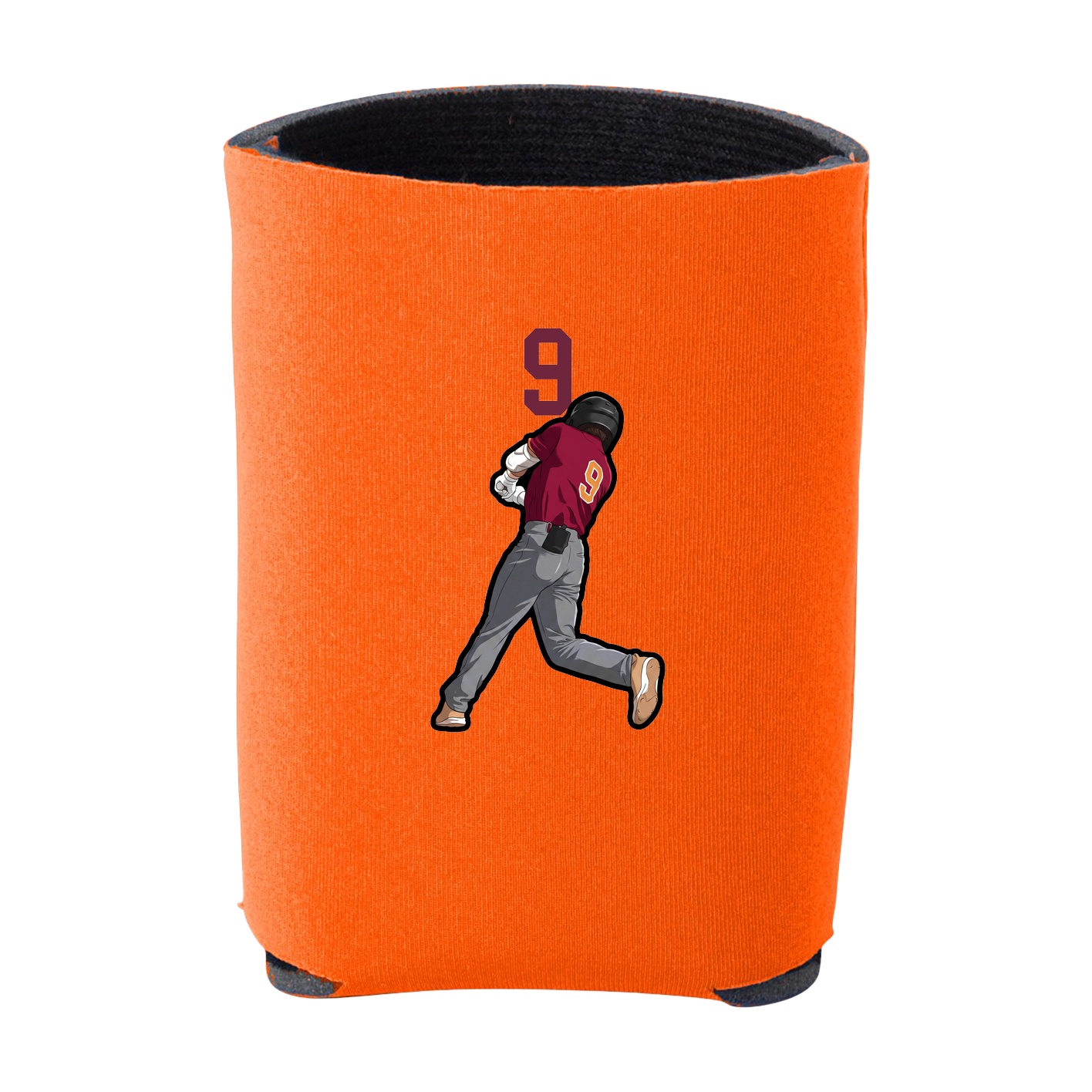 Can Holder — Number Top in Orange
