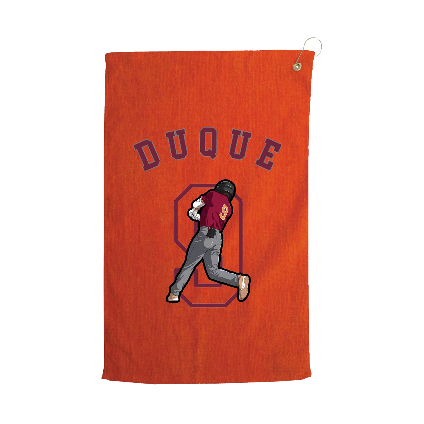 Golf Towel — Shirsey Arch in Orange