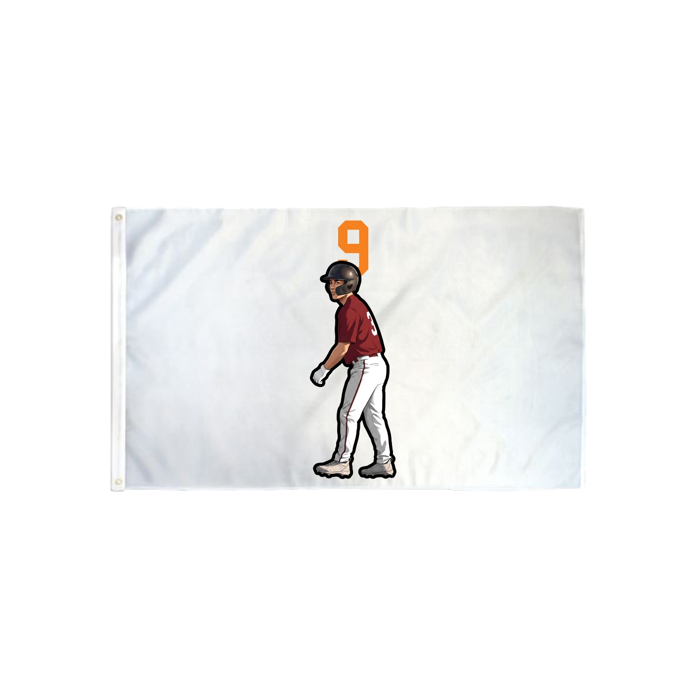 3x5 Flag — Number Top in Classic