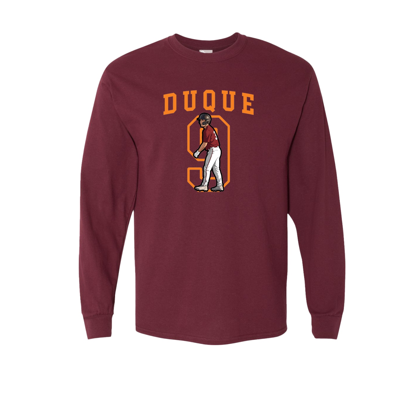 Long Sleeve Tee — Shirsey in Maroon