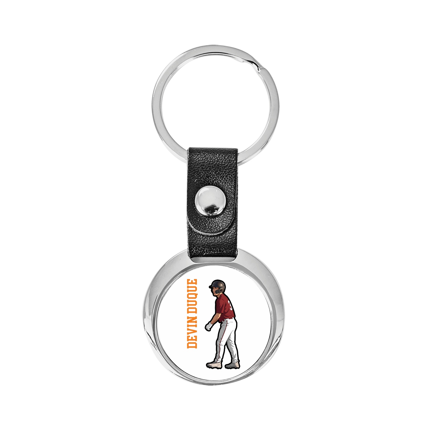 Key Chain — Name Vertical in Classic