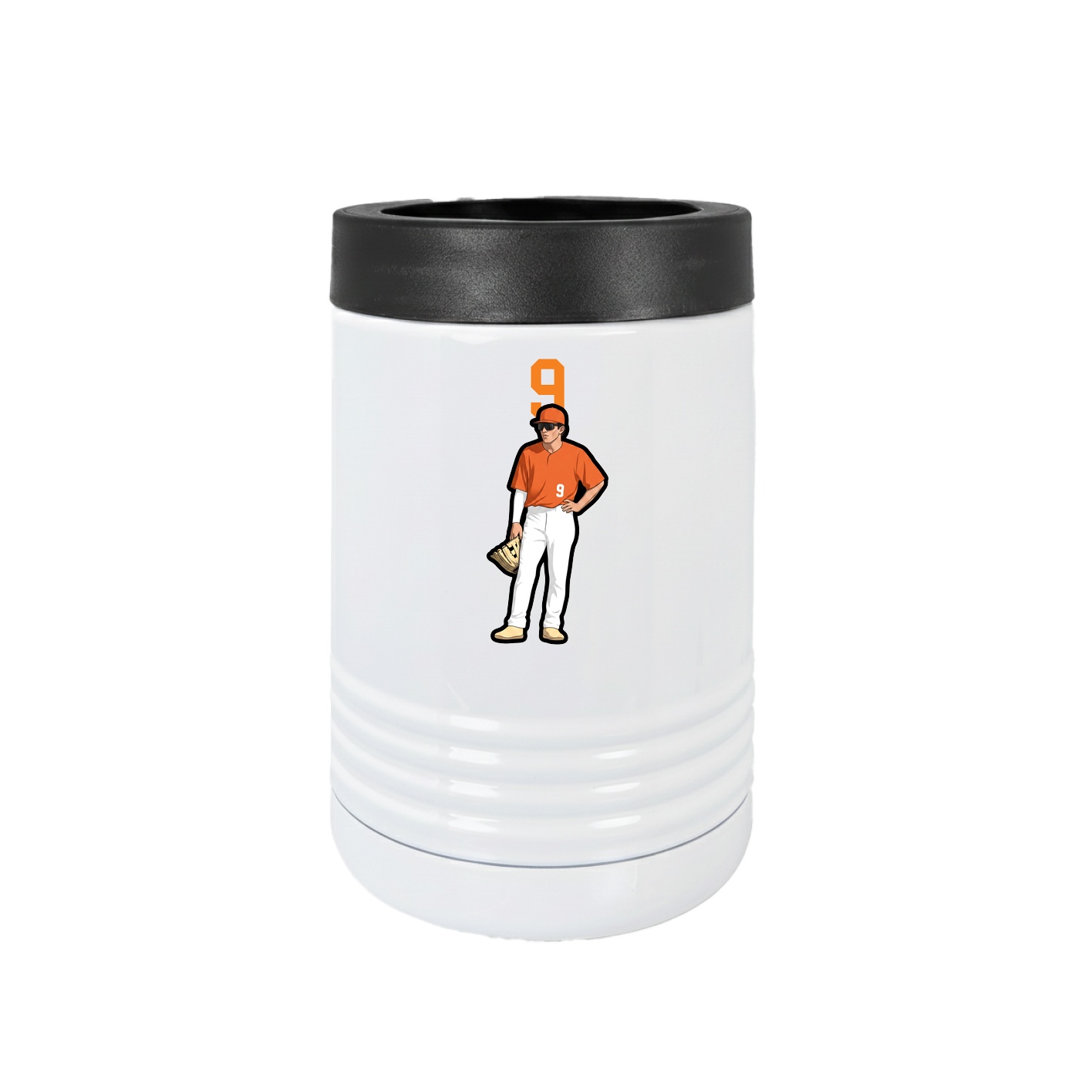 Beverage Holder — Number Top in White