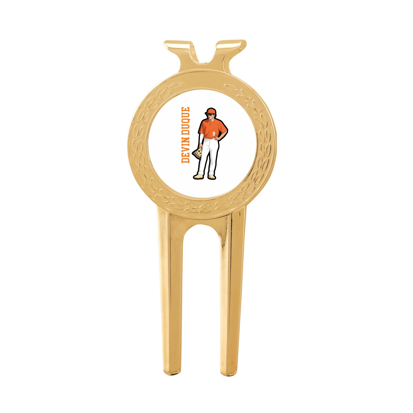 Divot Tool with Ball Marker — Name Vertical in Classic